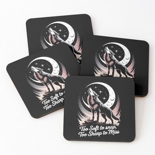 Item preview, Modern Mystics Wolf – Too Soft to Snap, Too Sharp to Miss Spirit Animal Design designed and sold by LaLi-Designs.