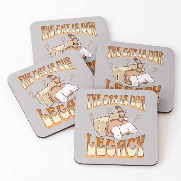 Item preview, The cat is our legacy designed and sold by BritishDelights.