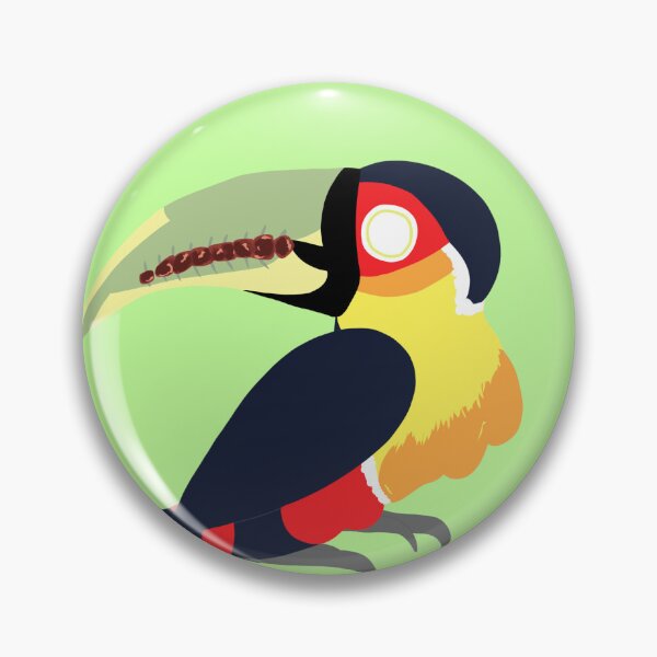 Item preview, Red-breasted Toucan - Fullbody designed and sold by ClumsyPillbug.