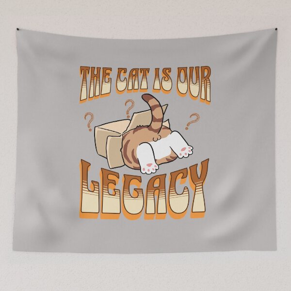 Item preview, The cat is our legacy designed and sold by BritishDelights.