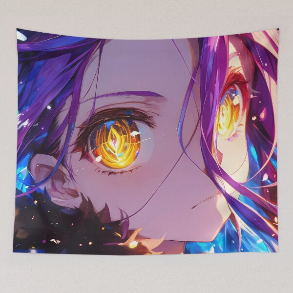 Item preview, Schwi Dola Glowing Eyes Fantasy Portrait No Game No Life Anime Girl  designed and sold by ManuelOpito.