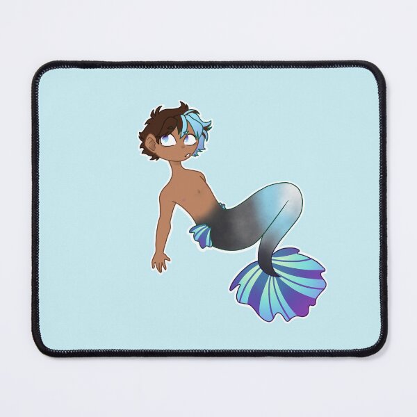 Item preview, Demiboy pride mermaid designed and sold by Blueberry-b1rd.