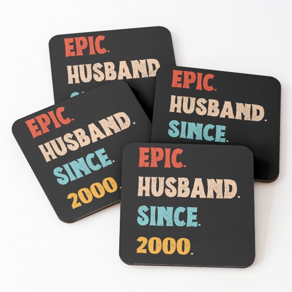 Item preview, Epic Husband Since 2000 - 25th Wedding Anniversary For Him, Men, Husband designed and sold by Mozaic Clothes.
