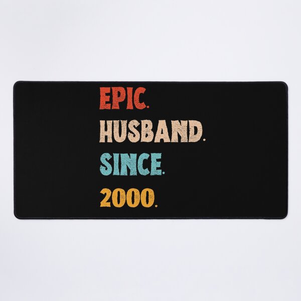 Item preview, Epic Husband Since 2000 - 25th Wedding Anniversary For Him, Men, Husband designed and sold by Mozaic Clothes.