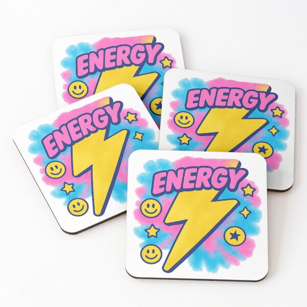 Item preview, Neon Lightning Bolt – Energy Bubble Typography designed and sold by FTS-Studio.