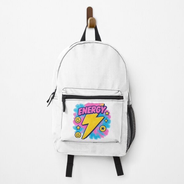 Item preview, Neon Lightning Bolt – Energy Bubble Typography designed and sold by FTS-Studio.