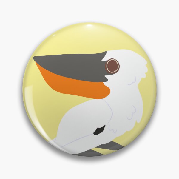 Item preview, Dalmatian Pelican - Fullbody designed and sold by ClumsyPillbug.
