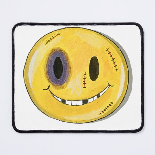 Item preview, Battered smiley face designed and sold by Natsley04.