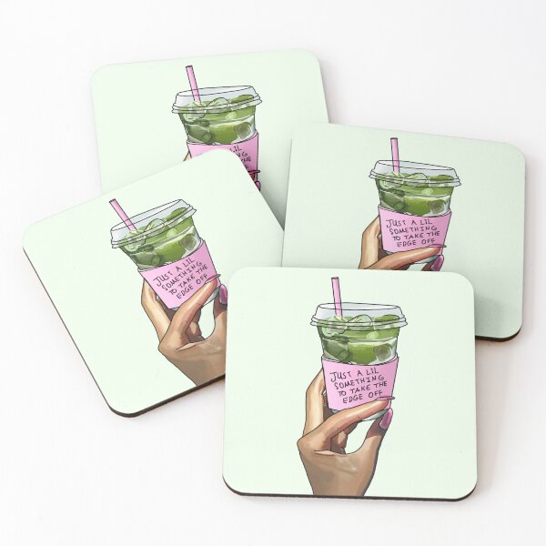 Item preview, Just a lil something to take the edge off (matcha) designed and sold by AlyaCreates.