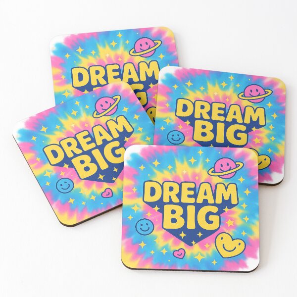 Item preview, Dream Big Cosmic Tie-Dye – Retro Sci-Fi Vibes designed and sold by FTS-Studio.