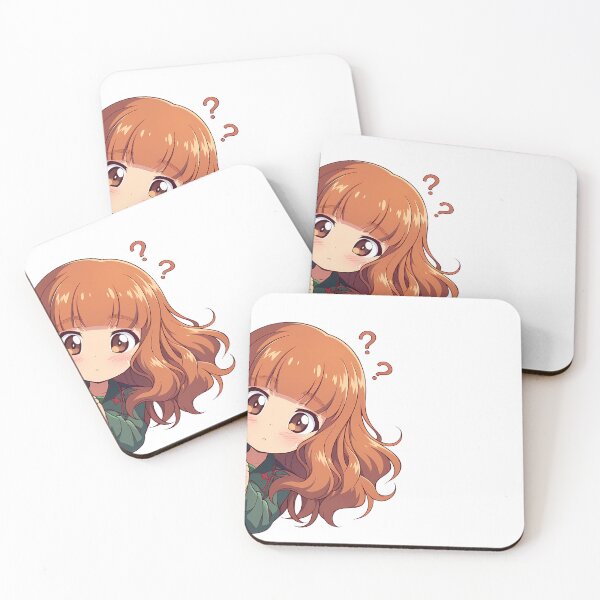 Item preview, Saori Takebe Cheerful Chibi Peeking Girls und Panzer Anime designed and sold by ManuelOpito.