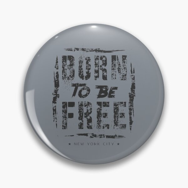 Item preview, Grunge Stencil Born Free Typography designed and sold by Voodoo Store Paranormal Collections.