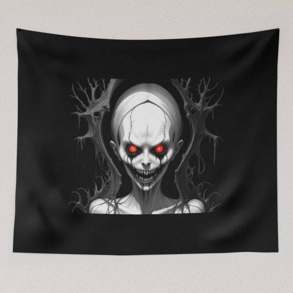 Item preview, Horrific portrait designed and sold by PolarManx.