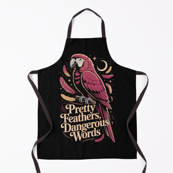 Item preview, Modern Mystics Parrot – Pretty Feathers, Dangerous Words Spirit Animal Design designed and sold by LaLi-Designs.