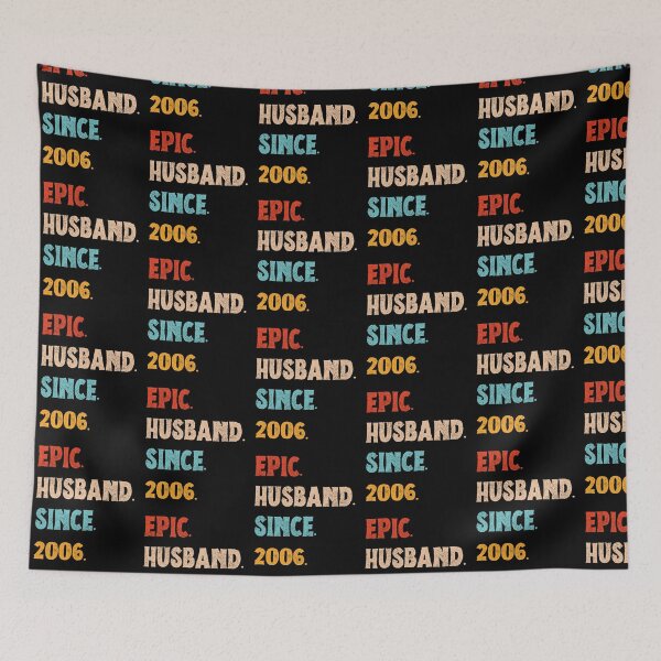 Item preview, Epic Husband Since 2006 - 19th Wedding Anniversary For Him, Men, Husband designed and sold by Mozaic Clothes.
