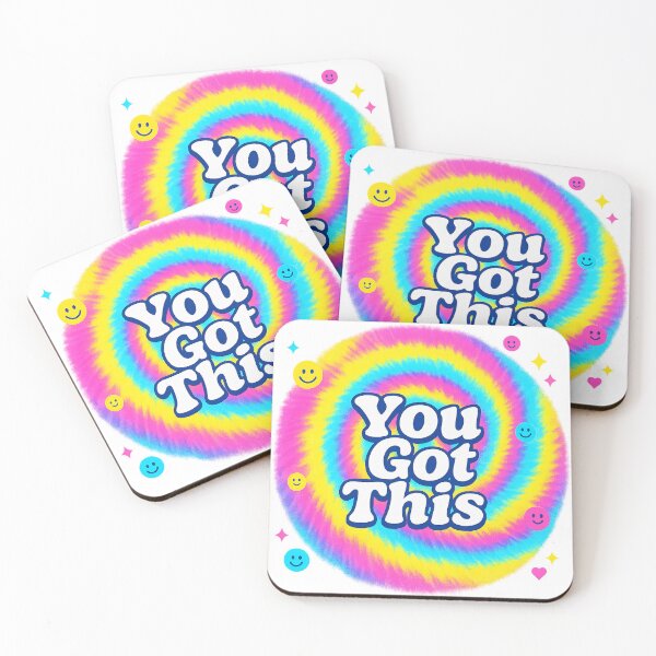 Item preview, You Got This Rainbow Spiral – Neon Tie-Dye designed and sold by FTS-Studio.