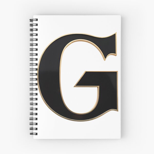 Item preview,  Letter G – Gold & Black Elegance designed and sold by RAKO13.