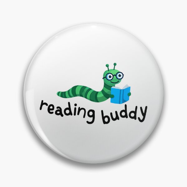 Item preview, Reading Buddy Cute Bookworm With Book designed and sold by HandicraftArt.