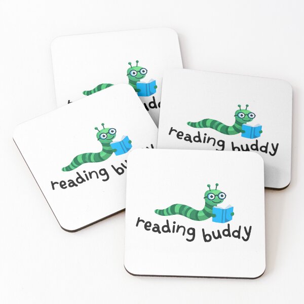 Item preview, Reading Buddy Cute Bookworm With Book designed and sold by HandicraftArt.