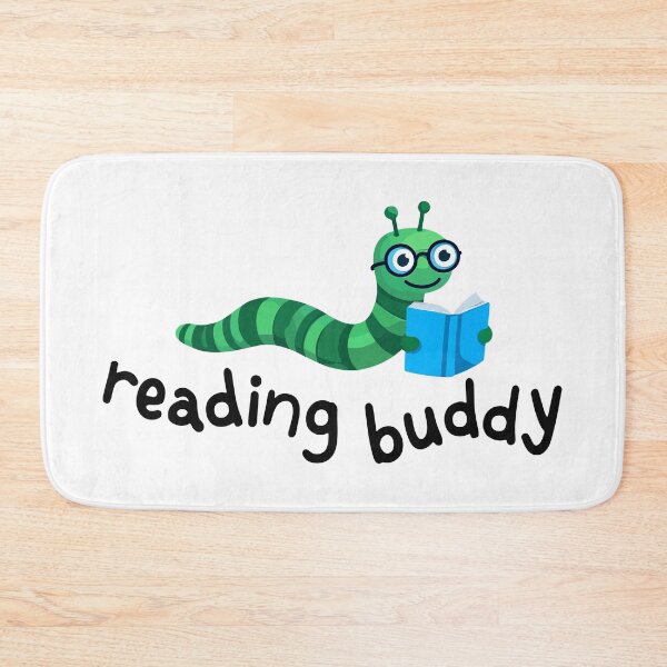 Item preview, Reading Buddy Cute Bookworm With Book designed and sold by HandicraftArt.