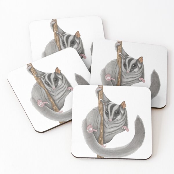 Item preview, Cute Sugar Glider Illustration—Australian Wildlife Art designed and sold by SarahsArtAndCrafts.