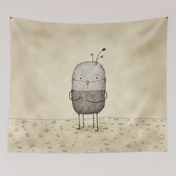 Item preview, The Shy Little Winker designed and sold by Whimsical Hug.