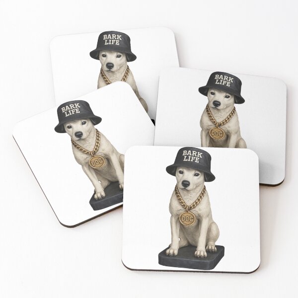 Item preview, Bark Life Nipper – Hip Hop RCA Victor Dog with Bucket Hat & Gold Chain  designed and sold by Item Geeks.