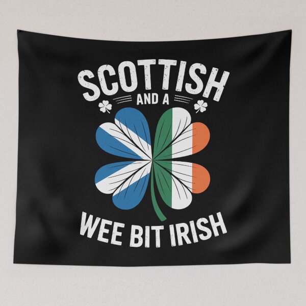Item preview, Scottish Funny Irish Scotland Ireland Heritage designed and sold by tearbytea.