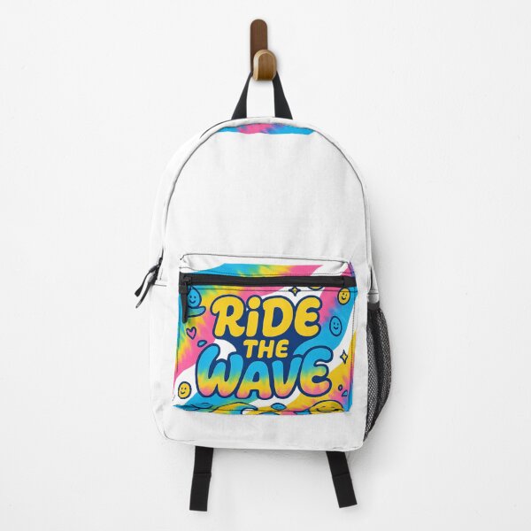 Item preview, Ride the Wave Neon Tie-Dye – Playful Surf Vibes designed and sold by FTS-Studio.