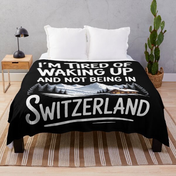 Item preview, Switzerland Funny designed and sold by tearbytea.