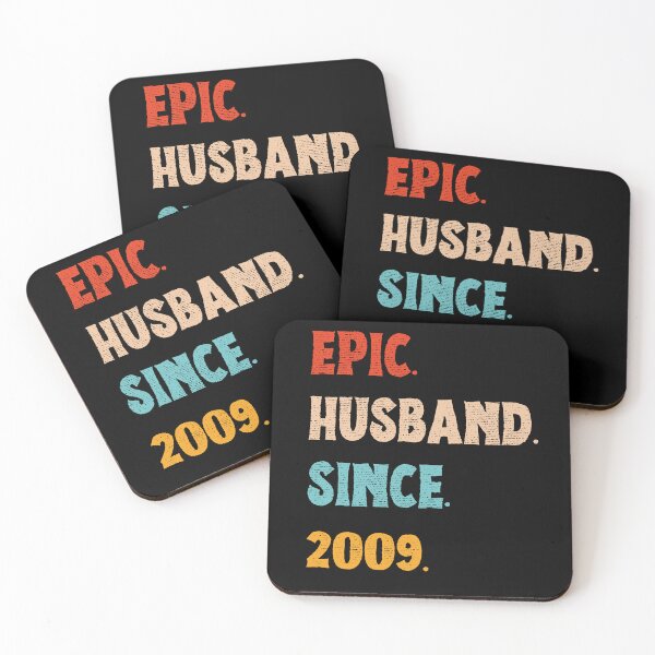 Item preview, Epic Husband Since 2009 - 16th Wedding Anniversary For Him, Men, Husband designed and sold by Mozaic Clothes.