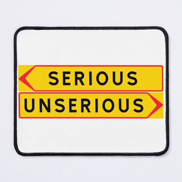 Item preview, Serious? designed and sold by ALF2023.