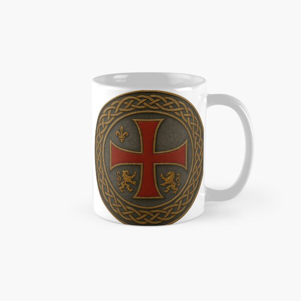Item preview, Fleur de lis Cross Emblem designed and sold by historyandmore.