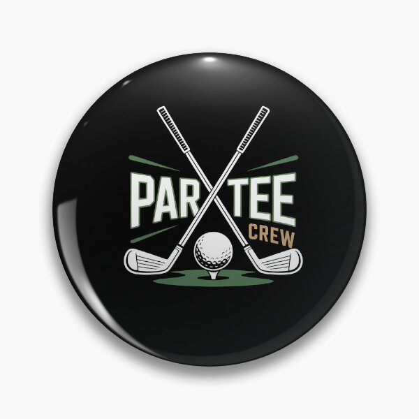 Item preview, Par Tee Crew Squad Golf Lover – Stylish Golf Badge designed and sold by Stock4U.