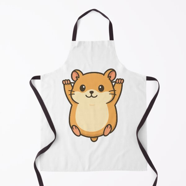 Item preview, Cute Hanging Hamster – No Background Kawaii Illustration designed and sold by VDekDesigns.