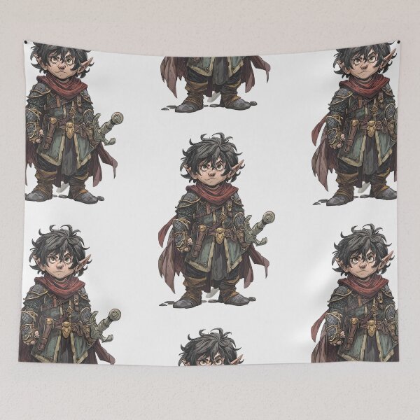 Item preview, DnD Halfling Creature Quiet Charm designed and sold by bapupa.