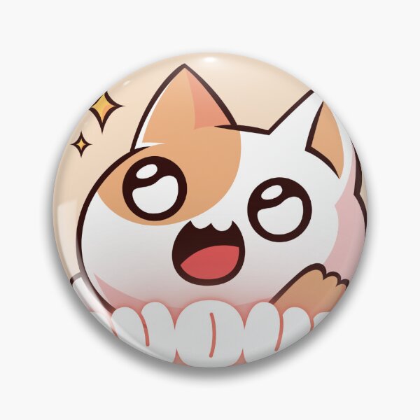 Item preview, “WOW Cat” Sticker designed and sold by myanimalprint.
