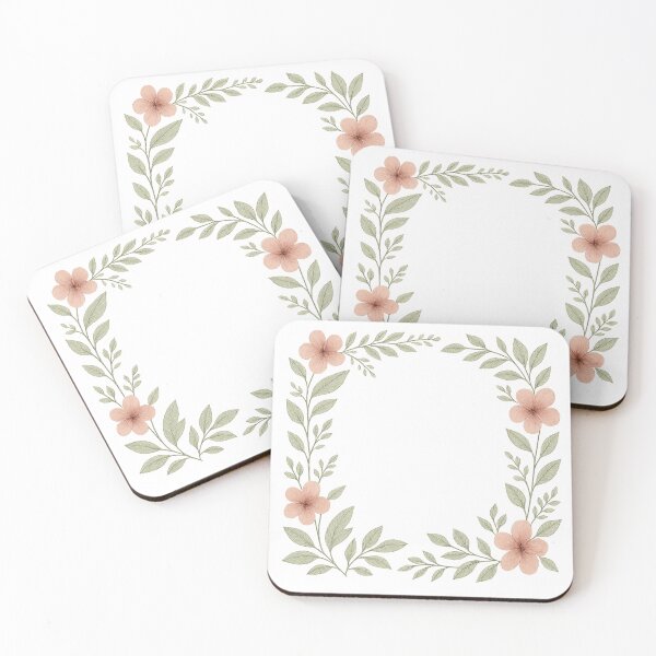 Item preview, Botanical Frame – Delicate Watercolor Floral Border designed and sold by Bloom & Charm Studio.