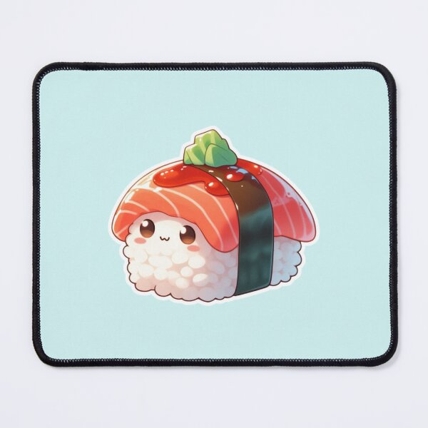 Item preview, Kawaii Sushi Manga Anime – Cute Chibi Japanese Food designed and sold by Sugar Wisdom .