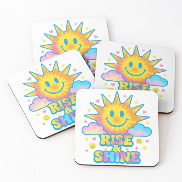 Item preview, Rise & Shine Neon Sun and Clouds – Bubble Type designed and sold by FTS-Studio.