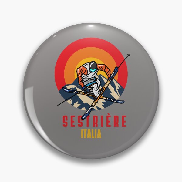 Item preview, Sestriere Ski Resort Italia Souvenir  designed and sold by sydney-syder.