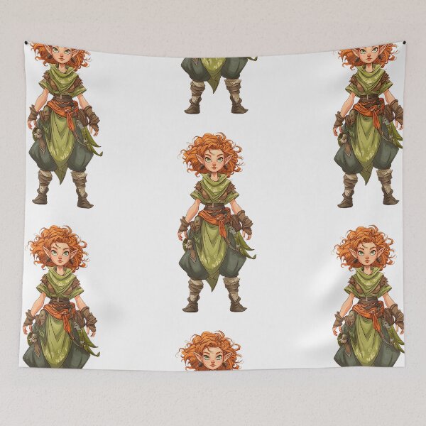 Item preview, DnD Halfling Creature Lucky Edge designed and sold by bapupa.