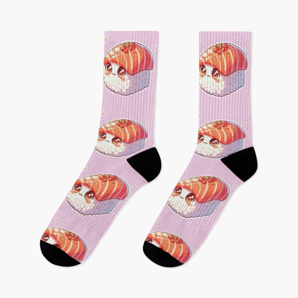 Item preview, Kawaii Sushi Manga Anime – Cute Chibi Japanese Food designed and sold by Sugar Wisdom .