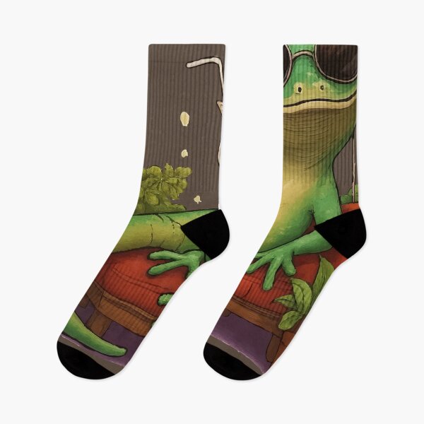 Item preview, funny lizard Lounge Lizard Supreme designed and sold by Uglyandcute.