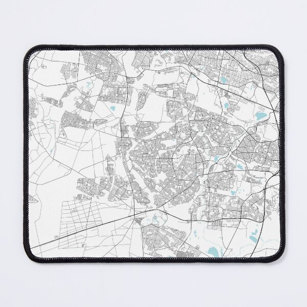 Item preview, Soweto City Map of South Africa - Circle designed and sold by deMAP.