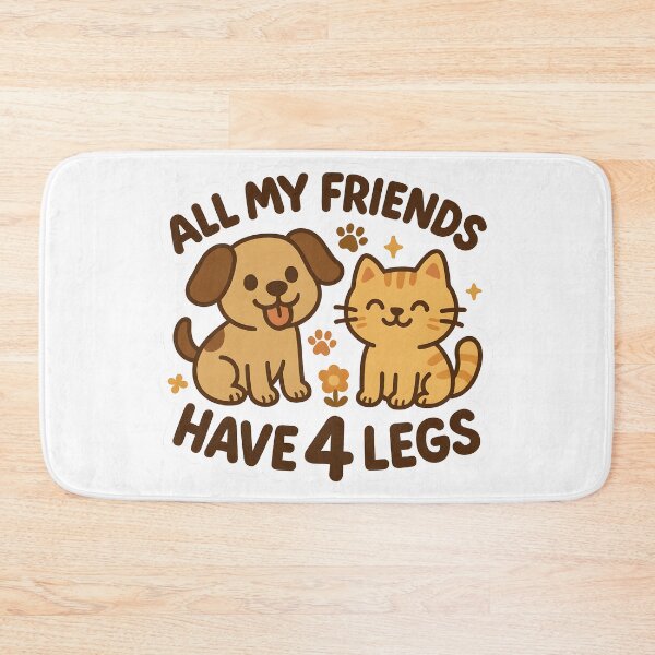 Item preview, All My Friends Have 4 Legs designed and sold by SphynxLove855.