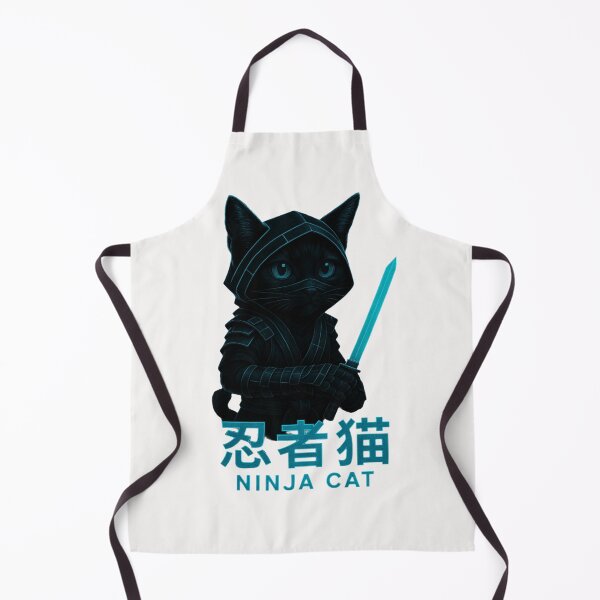 Item preview, Ninja​ cat​ cyberpunk​ designed and sold by DigitalArtTK.