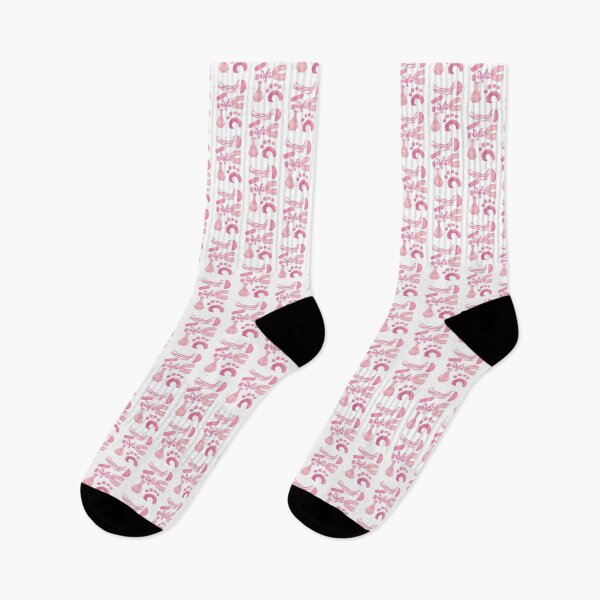 Item preview, Modern Pink Watercolor Shapes with Abstract Soft Forms designed and sold by NiceDigital.