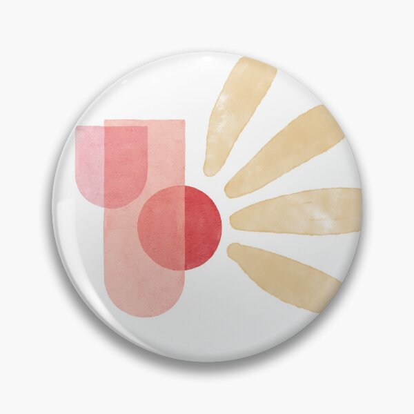Item preview, Organic Watercolor Shapes in Soft Colors with Modern Artistic Vibes designed and sold by NiceDigital.
