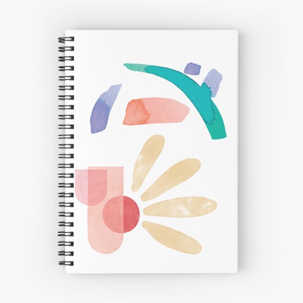 Item preview, Organic Watercolor Shapes in Soft Colors with Modern Artistic Vibes designed and sold by NiceDigital.